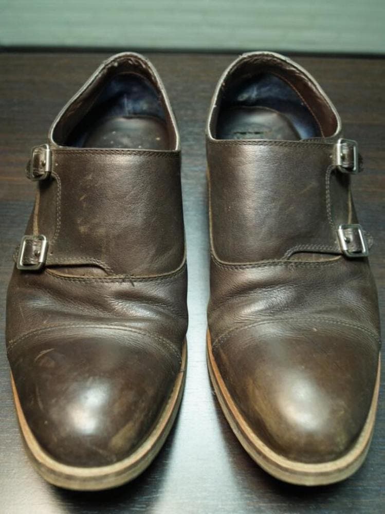 Реставрция кожаных ботинок
