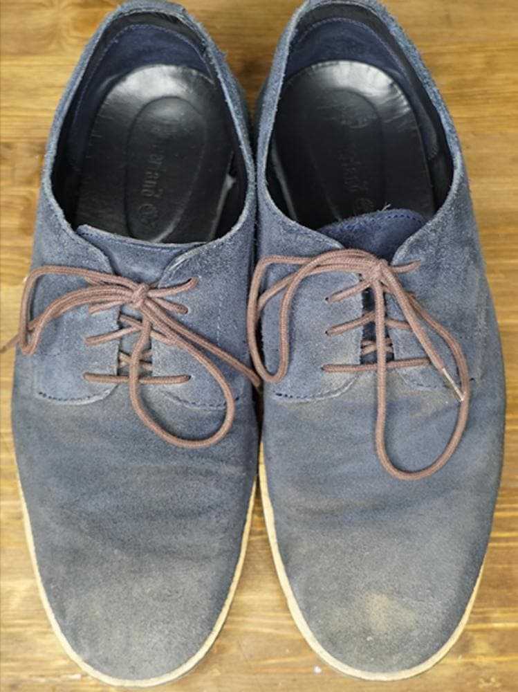 Реставрация замшевых ботинок
